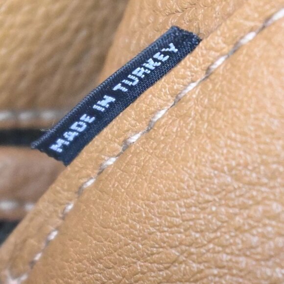 PRADA Logo Side Zip Shoulder Hand Tote Bag Leather Brown GHW - Picture 13 of 14